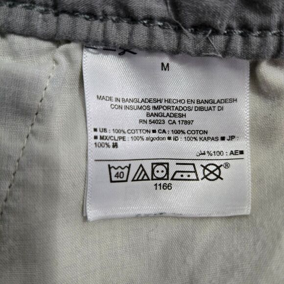 Old Navy Men M Grey Jogger Pants Elastic Waist Drawstring - Picture 7 of 12